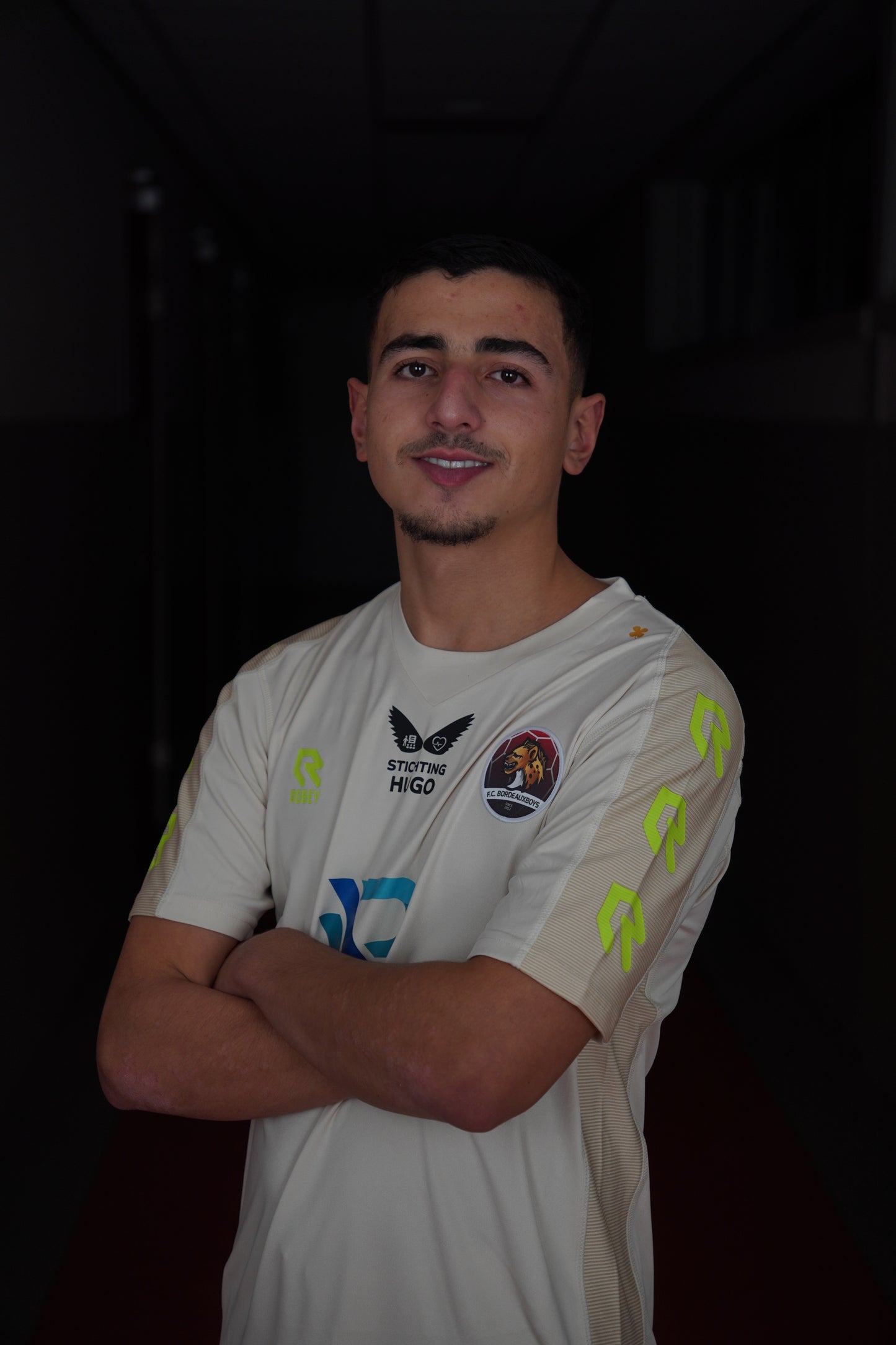 FC BORDEAUXBOYS | SPELERS UIT SHIRT BEIGE